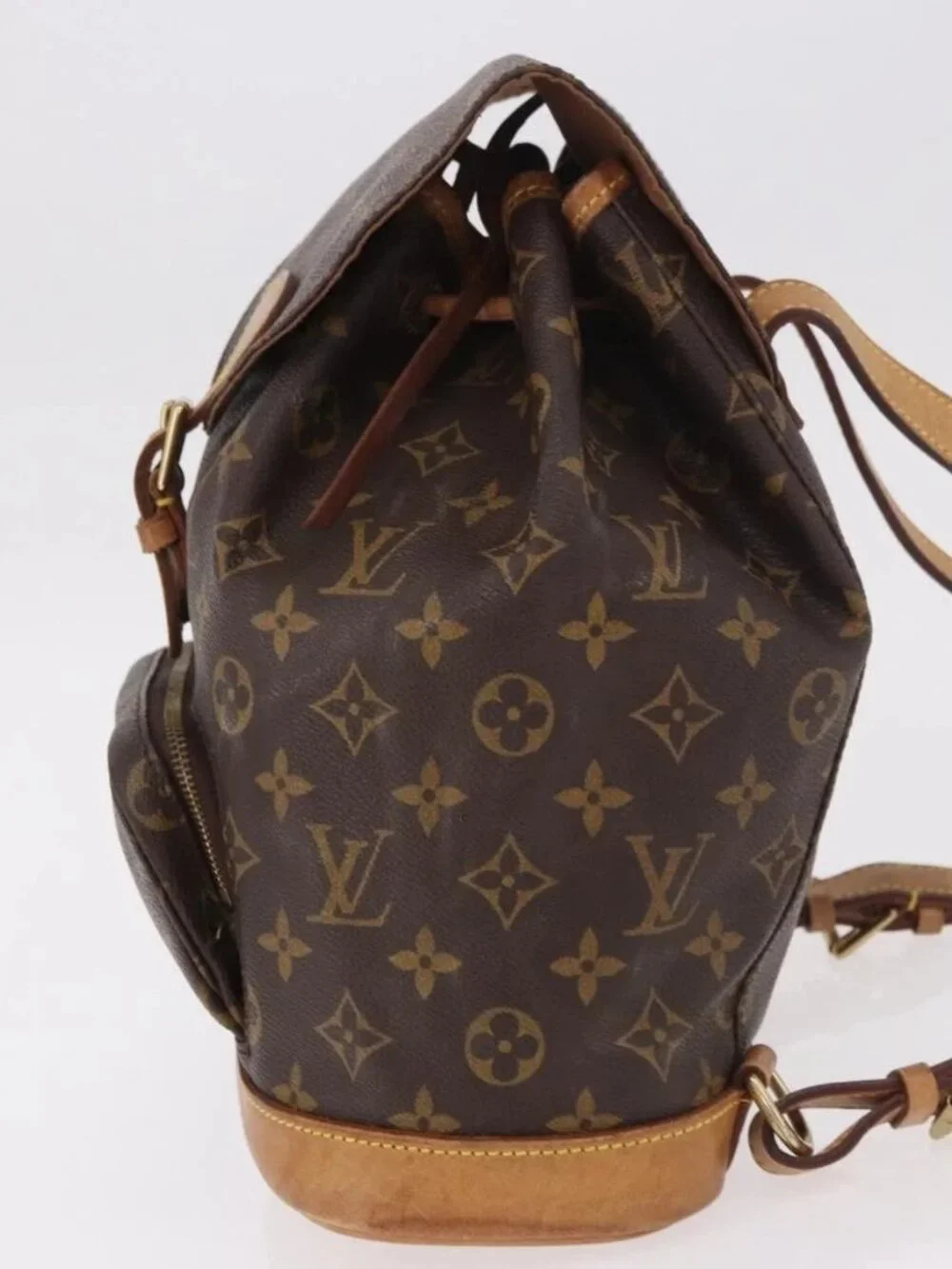 LOUIS VUITTON Monogram Montsouris MM Backpack M51136 LV Auth 186246A